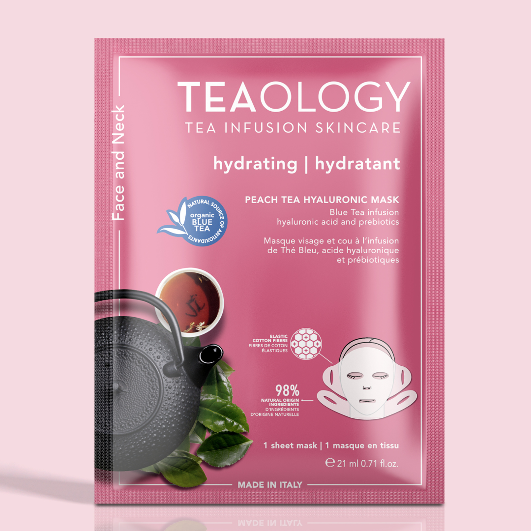 Peach Tea Hyaluronic Mask I Teaology Skincare