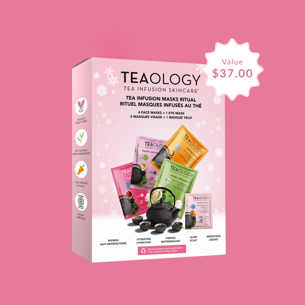 Rituel Masques Visage Infusés au Thé