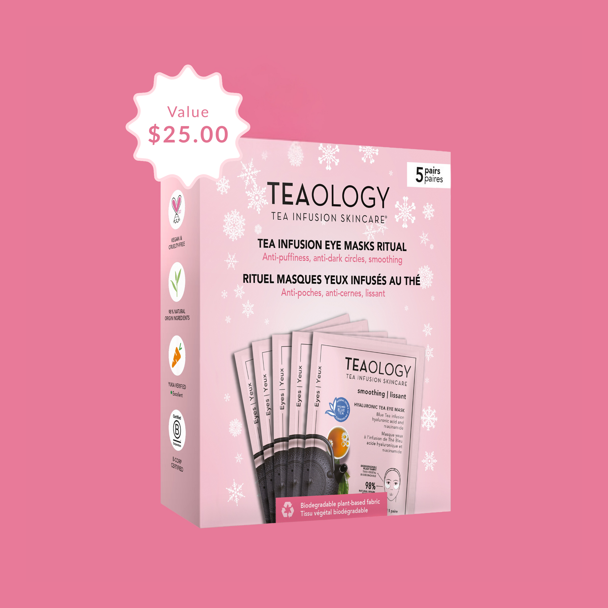 Tea Infusion Eye Masks Ritual