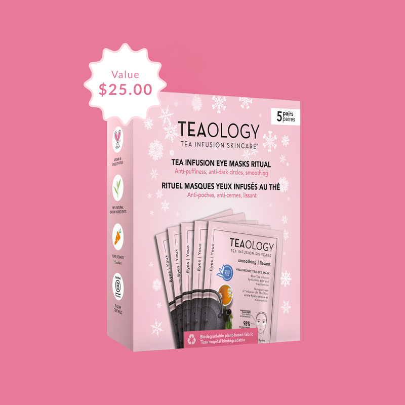 Tea Infusion Eye Masks Ritual