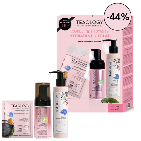 Double Cleanser Gift Set I Teaology Skincare